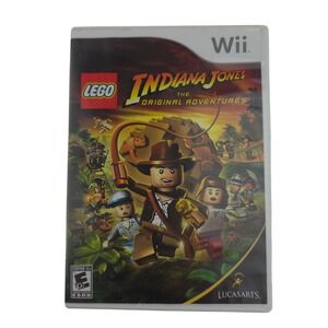 LEGO Indiana Jones The Original Adventures Nintendo Wii Game CIB LucasArts